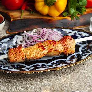 Шашлык из куриного филе