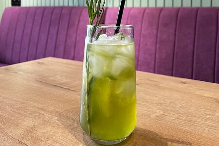 Лимонад Эстрагон-лайм освежающий