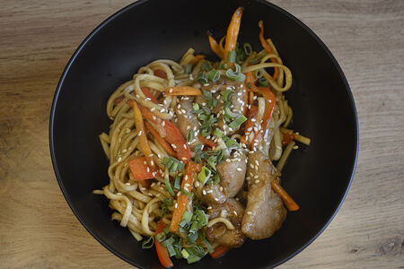 Курица Терияки с удоном