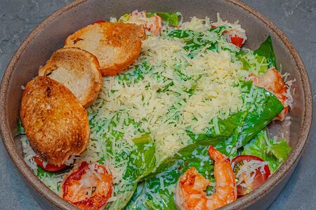 Цезарь с креветкой