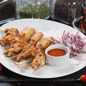 Шашлык из куриных крылышек