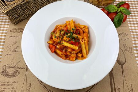 Пенне с овощами