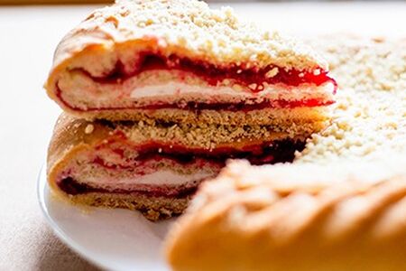 Пирог Клубничный