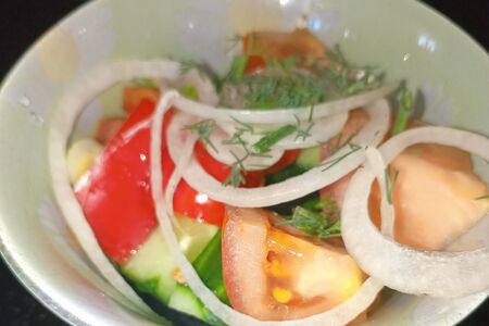 Свежие овощи