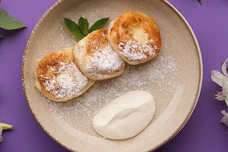 Классические сырники с ванилью