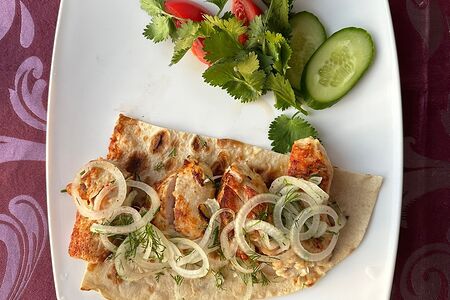 Шашлык из куриной грудки