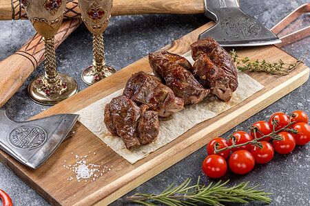 Шашлык из бараньей мякоти  