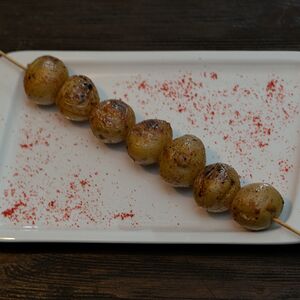 Шашлык из картофеля бейби