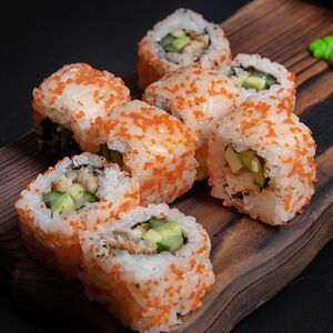 С авокадо и угрём