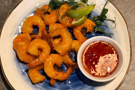 Креветки тигровые острые