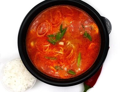 Том Ям с морепродуктами