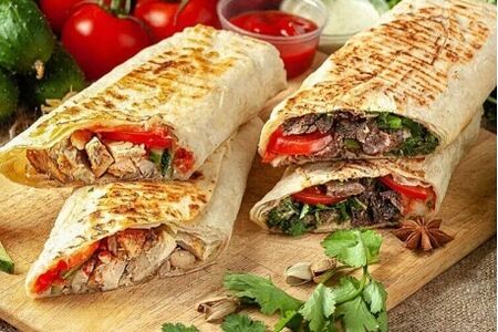 Шаурма ассорти