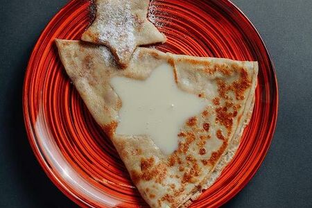 Блин со сгущенкой