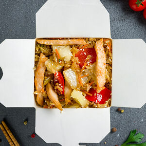 По-тайски с рисом