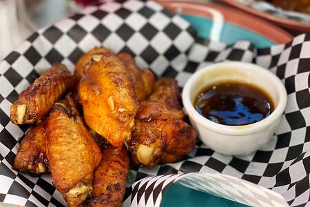 Крылышки в азиатском соусе