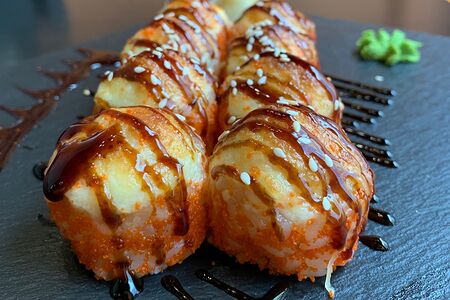 Запеченный ролл Киото