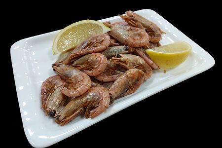 Креветки в соевом соусе