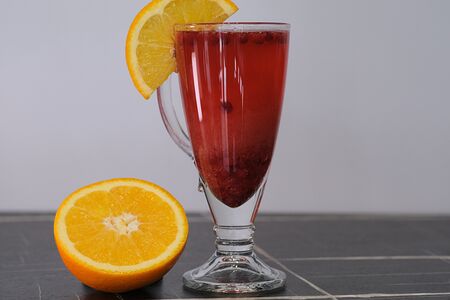 Авторский чай с клюквой, бадьяном и апельсином