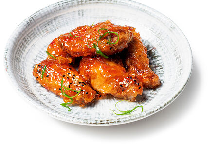 Крылья в кисло-сладком соусе