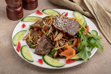 Салат из говядины