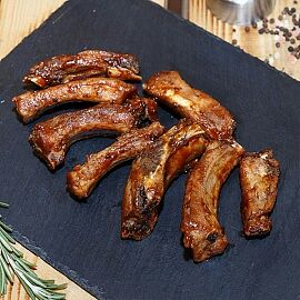 Ребра свиные в соусе BBQ