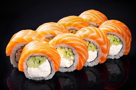 Филадельфия с лососем