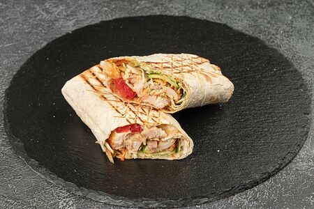 Мини-шаурма со свининой