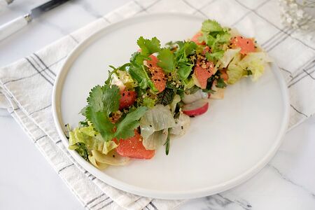 Салат с грейпфрутом