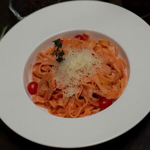 Паста с креветками