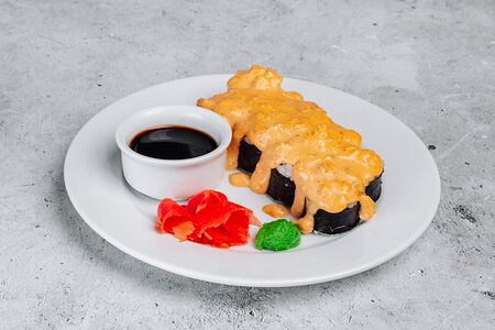 Запеченный с лососем