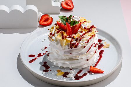 Безе со сливочным кремом