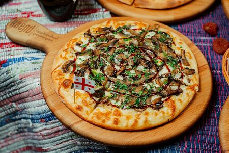 Грибное хачапури Соко