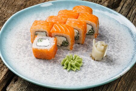 Филадельфия с лососем