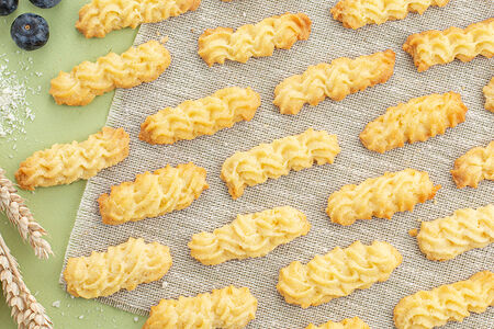 Печенье сдобное с кокосом