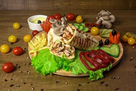 Шаурма Вид №6 маленькая