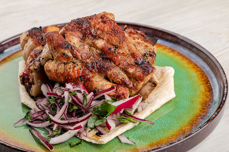 Свиные ребрышки на гриле