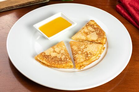 Блины с медом