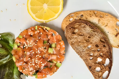 Тартар из лосося