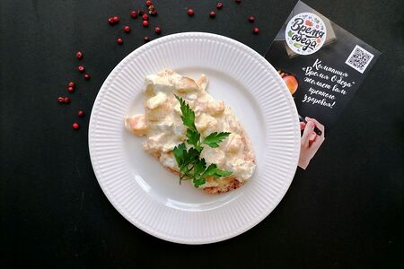 Курица лимонная с тыквой и грибами