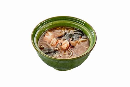 Мисо суп с лососем