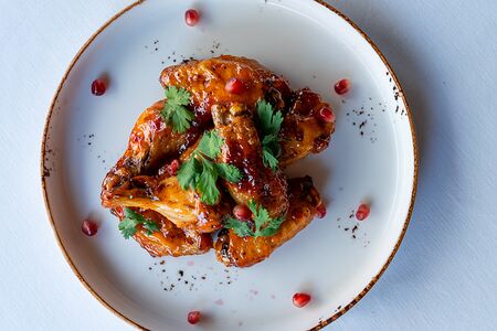 Крылышки в пикантном соусе