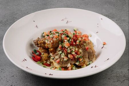 Свиная шейка в апельсиновом соусе