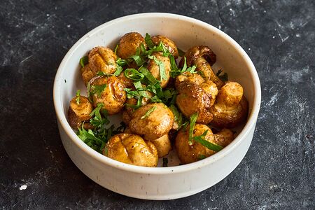 Шампиньоны гриль