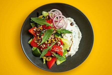 Овощной с кремом из феты