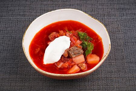 Борщ с говядиной