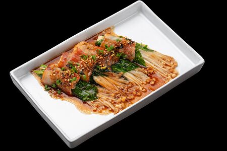 Эноки в беконе