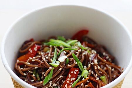 Соба с говядиной