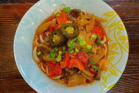 Жареный лагман