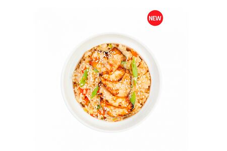 Тяхан с курицей