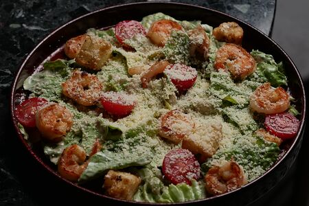 Цезарь с креветкой